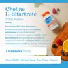 Doctor's Best Choline L-Bitartrate, 550mg - 60 vcaps view 4
