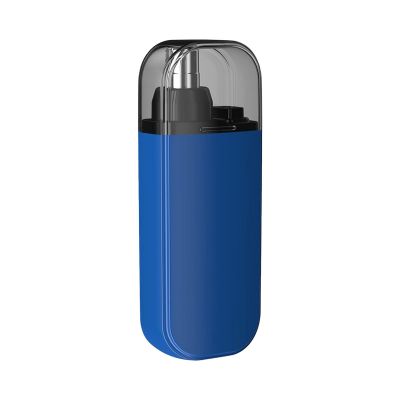 Nose Hair Trimmer for Men, Portable Ear Nose Hair Trimmer for Women, Type-C Rechargeable Trimmer with IPX7 Waterproof, Multi-Functional Nose Ear Eyebrow Trimmer, Detachable Head Blue Without screen