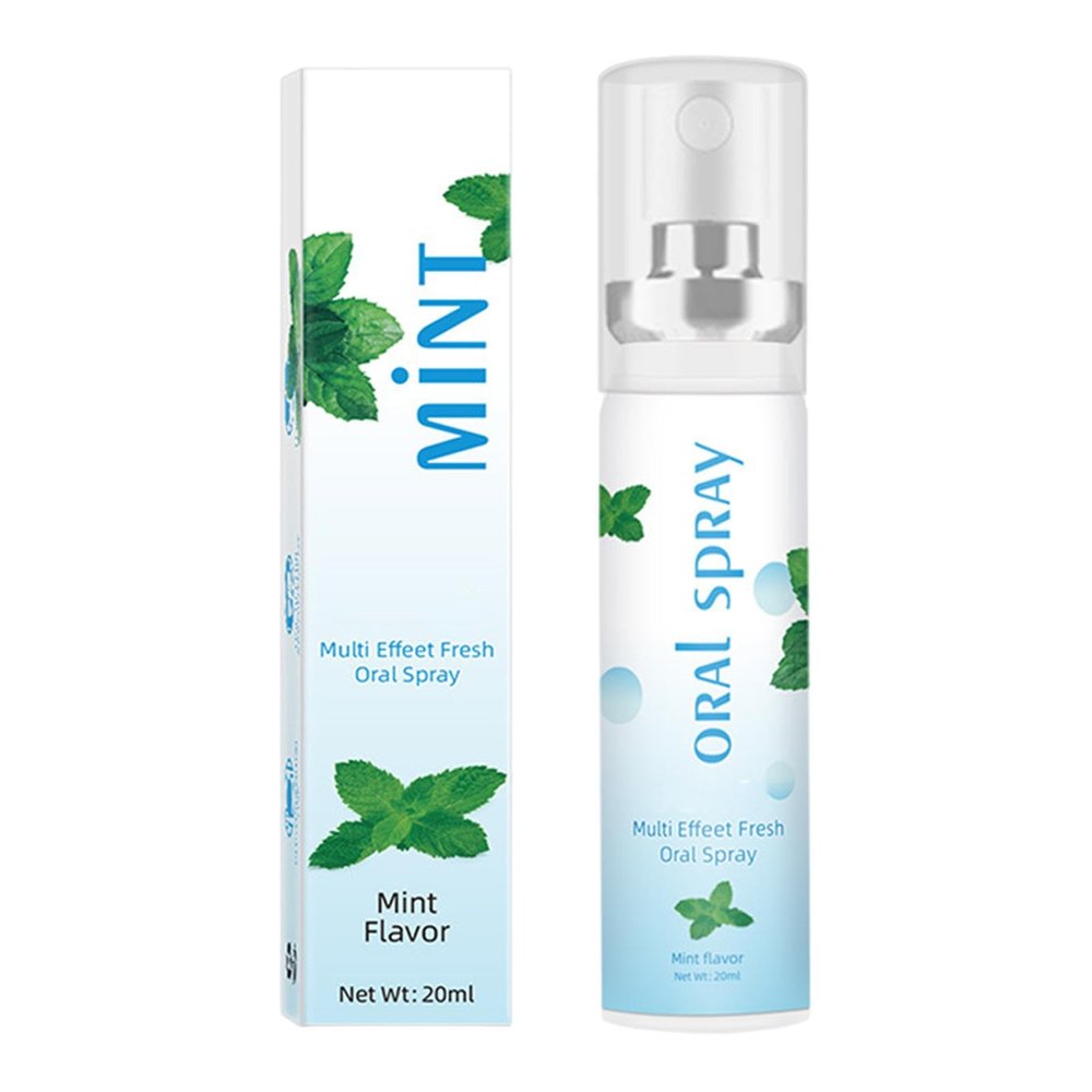 Oral Breath Spray, 20 ml, Fights Bad Breath, Minty Flavor
