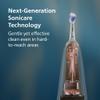 Philips Sonicare 6100 Electric Toothbrush, Sonic Toothbrush with 2 Brushing Modes and 3 Intensity Levels, Pressure Alert, EasyStart, SmarTimer, Travel Case, White, Model HX7400/02 [New Technology] view 2