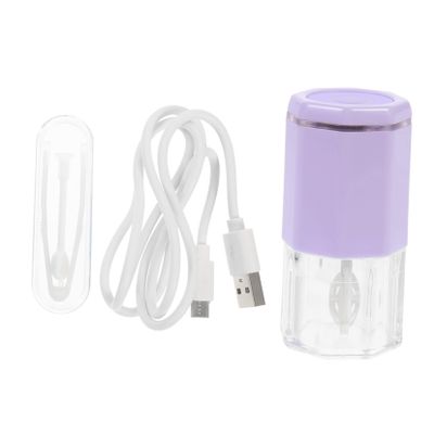 COLLBATH Electric Rotary Lens Cleaning Machine Automatic Contacts Lenses Washer Portable Cleaner for Eye Glasses at Home