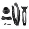 Ejoyous Electric Back Trimmer for Men, Body Hair Removal Groomer with Detachable Long Handle Wet Or Dry Use Back Groomer for Face Chest Hands view 1