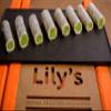 Lily's Kaju Pista Roll Indian Traditional Sweet Best Gift For All Occasions For Family & Friendsa dessert worthy of your sweetest moments serving 8 piece and Approximent weight 200g view 2