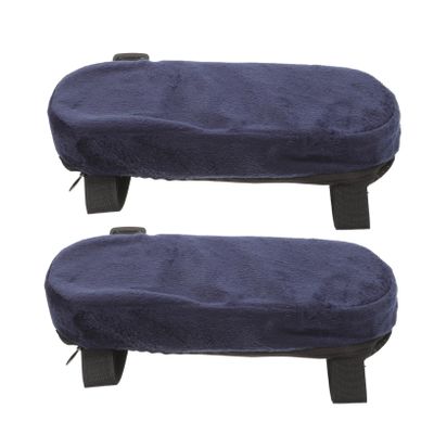Healvian 2pcs Wheelchair Armrest Pads Comfortable Arm Cushions for Chair Use for Office Wheelchair Armrest Covers