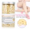 Wax Beads For Hair Removal, 500g Fast Dissolving Hair Removal Wax Beans Wax Beans For Hair Removal Multi Leg Hair Remover For Armpit, Leg, and Other Body Parts (Creme) view 2