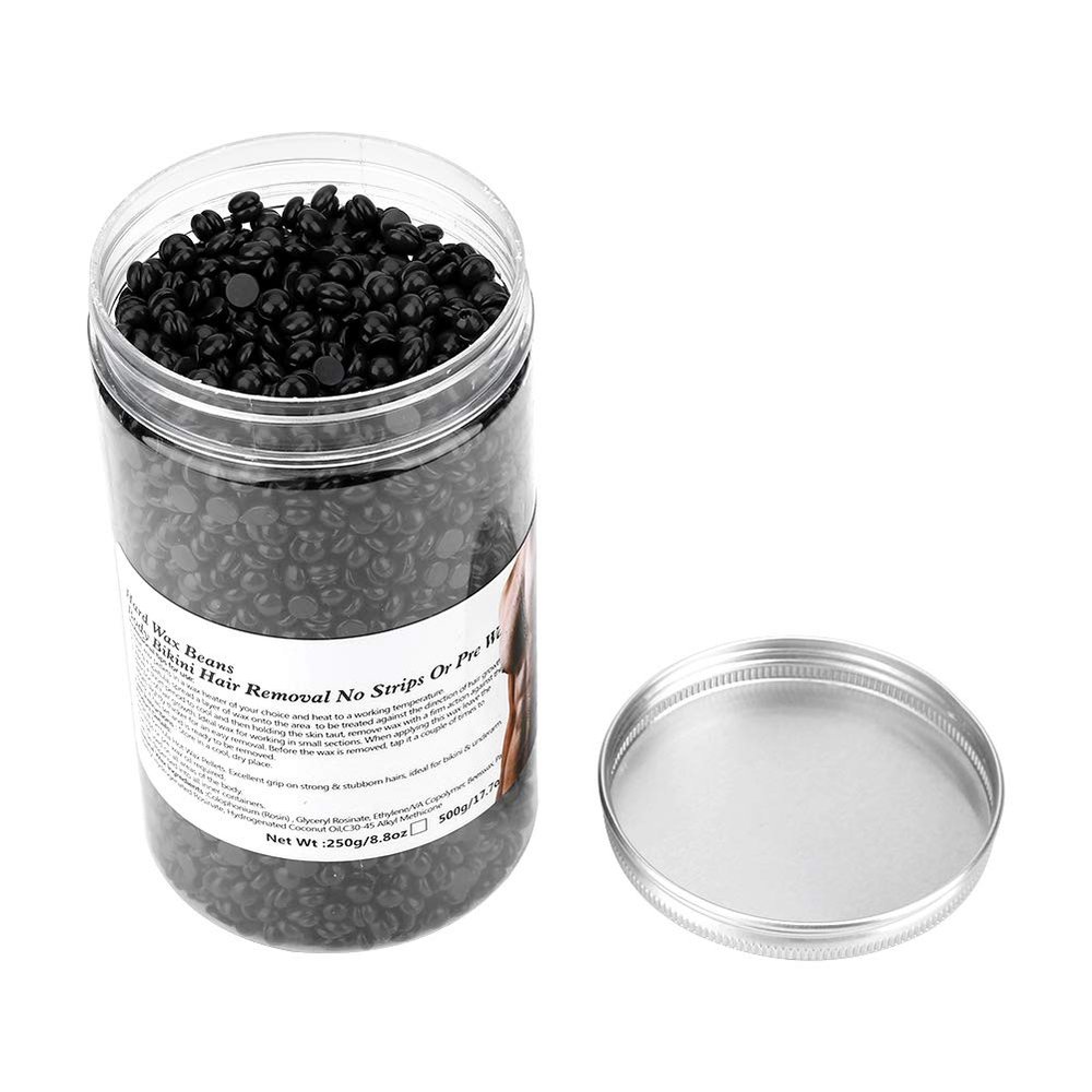 Wax Beads For Hair Removal, 500g Fast Dissolving Hair Removal Wax Beans Wax Beans For Hair Removal Multi Leg Hair Remover For Armpit, Leg, and Other Body Parts (chocolate)
