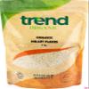 Trend Organic Millet Flakes, 1kg  Perfect for Nutrtious and Delicious Breakfast, Cooking, Snacking - Certified Organic, Vegan, GMO-Free, No Additives No Preservatives, Raw view 1