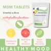 MSM 1000mg 180 Tablets  High-Potency Methylsulfonylmethane Supplement for Joint Health, Flexibility & Pain Relief view 4