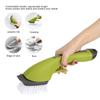 2PCS Dish Brush with Handle, Dish Scrubber with Soap Dispenser, Dish Scrubber with Replaceable PP Head, Dish Scrubber Brush, Dish Scrubber for Sink, Pots, Pans (Green) view 4