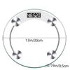 AMYSTY Bathroom Scale Scales for Body Weight Body Weight Scale Round Fat Digital Personal Weighing Scale Household Weighing Scale Weight Scale view 2