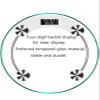 AMYSTY Bathroom Scale Scales for Body Weight Body Weight Scale Round Fat Digital Personal Weighing Scale Household Weighing Scale Weight Scale view 4