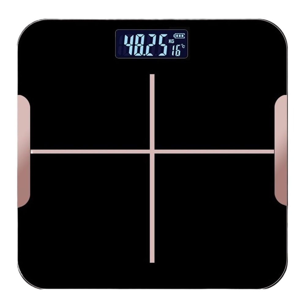 AMYSTY Bathroom Scale Scales for Body Weight Smart Scale For Body Weight Digital Bathroom Scale Weighing Body Fat Scale Weighing Scale Weight Scale(Black)