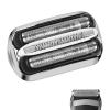 ACWOO Shaver Replacement Heads Compatible with All Braun Series 3 Shaver, 32S Electric Razors Shaver Head Compatible with Braun All Series 3 Electric Shavers, Easily Attach Your New Shaver Head, Black view 1
