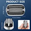 ACWOO Shaver Replacement Heads Compatible with All Braun Series 3 Shaver, 32S Electric Razors Shaver Head Compatible with Braun All Series 3 Electric Shavers, Easily Attach Your New Shaver Head, Black view 2