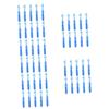 Baluue 50pcs Prison Toothbrush Short Handle Small Cleaning Brushes for Portable Use Travel Toothbrush view 1