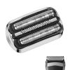 ACWOO Shaver Replacement Heads Compatible with All Braun Series 3 Shaver, 21S Electric Razors Shaver Head Compatible with Braun All Series 3 Electric Shavers, Easily Attach Your New Shaver Head, Black view 1