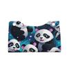 Round and Cute Panda Tissue Box Cover, Tissue Box Holder, Facial Box Cover for Storage on Bathroom Vanity, Countertop, Bedroom Dresser view 2