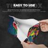 Nightmarish Frog Tissue Box Cover, PVC Leather Tissue Box Holder Napkins Box Covers for Home/Office/Car Decoration view 3