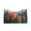 Misty Forest Natural Scenery Tissue Box Cover Tissue Box Holder Tissue Box Dispenser for Facial Tissue, Napkins, Dryer Sheets view 2
