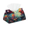 Landscape with Bridge Painting Tissue Box Cover, Tissue Box Holder, Tissue Holders Decorative Organizer for Home Decor, Tabletop and Car view 1