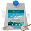 Organic Celtic Salt Fine (500g) | MAGNESIUM RICH | 100% Organic | UNREFINED | Rich in 82+ Essential Minerals | Sun Dried | Hand-Harvested in France by Organic Wonders view 1