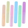 BCOATH 6pcs Travel Toothbrush Holder Toothbrush Cases and Toothpaste Organizers Portable and Compact Storage Box for Go view 1