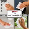Strike White Centre Feed Embossed 2ply Wiper Paper Towel 50M p/Rolls 6 Per Pack Family Disposable Kitchen Rolls Cleaning Household (6 Roll's) view 3