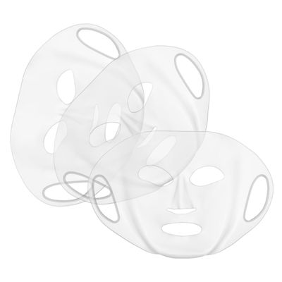 FRCOLOR 3pcs Reusable Silicone Facial Sheet for Skin Care Reusable Silicone for Sheet
