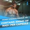 Flowzuk NAD+ Supplement - 500mg High Strength Energy Booster, Antioxidant & Anti-Ageing - Max Absorption Nicotinamide - Vegan, Non-GMO - 60 Capsules view 4