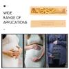 Ciieeo Lidded Pregnancy Test Case Wood Pregnancy Test Holder Perfect Baby Memory Present view 2
