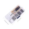 Anneome Full Eyewear Repair Kit Includes Screwdriver Tweezer Replacement Nose Pads for Glasses for DIY Repairs view 4