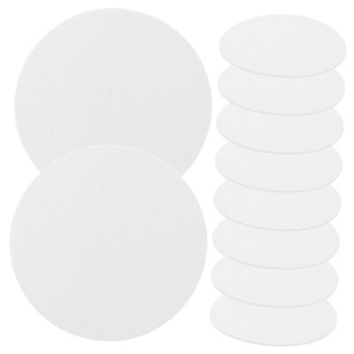 ABOOFAN Plant Fibre Moisture Absorbers Desiccant Sheet for Food Storage 100pcs 5cm Drying Discs for Cookie Jars Rice Sealing Home Use