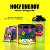 HOLY Energy Drink Powder 'Apple Alligator' Sour Apple - Tasting Box 10 Servings Booster with Caffeine (NewCaff) & Green Tea Extract - Sugar-Free & Vegan with 100% Natural Fruit Flavours view 2