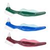 Anneome Double-Headed Denture Cleaning Brush with Three Colour Options for Easy Identification and Oral Hygiene Maintenance view 1