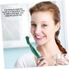 Anneome Double-Headed Denture Cleaning Brush with Three Colour Options for Easy Identification and Oral Hygiene Maintenance view 4