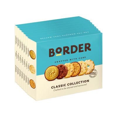 Border Biscuits Classic Collection 400g, 6 Packs of Biscuits
