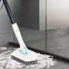 MLqkpwy Multifunctional Cleaning Brush, Floor Cleaning Brush, Non-Slip Removable Sanding Brush, Wear-resistant Cleaner, Portable Tile Brush for Shower, Blankets view 3