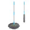 2 in 1 Dehydrated Mop | Self-Wrin-ging Twist Mops for Floor Cleaning | Microfibre Flat Mop | Wet Dry Dust Mop for Hard Floor | Twist Mop for Commercial Household Clean Hardwood, Vinyl, Tile view 1