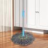 2 in 1 Dehydrated Mop | Self-Wrin-ging Twist Mops for Floor Cleaning | Microfibre Flat Mop | Wet Dry Dust Mop for Hard Floor | Twist Mop for Commercial Household Clean Hardwood, Vinyl, Tile view 2