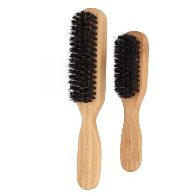 ANKROYU 2 PCS Beard Brush Comb, Beard Care Brush, Lightweight Beard Styling Brush, Beard Comb, Compact Beard Brush for Beard Grooming Oiling Styling