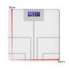 AMYSTY Bathroom Scale Scales for Body Weight Body Fat Scale Digital Bathroom Scale Weight Scale Household Weighing Scale Weighing Scale Weight Scale(White) view 2