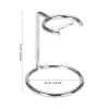 ANKROYU Shaving Brush Holder, Alloy Shaving Stand, Rustproof Shaving Brush Stand, Shave Brush Holder, Shave Brush Stand for Salon Home Travel view 2