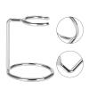 ANKROYU Shaving Brush Holder, Alloy Shaving Stand, Rustproof Shaving Brush Stand, Shave Brush Holder, Shave Brush Stand for Salon Home Travel view 3