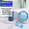 LICQIC Contact Lens Cases with Left/Right Caps, Contact Lenses Holder Box, Portable Leak-Proof Contact Lens Container for Home Travel Outdoor, 4 Colors view 4