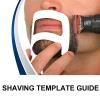 ANKROYU Beard Shaving Template Guide, Plastic Beard Shaping Tool, Universal Beard Styling Template Guide, Beard Shaping Guide for Home view 2