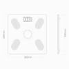 AMYSTY Bathroom Scale Scales for Body Weight Bath Scale Digital Body Weight Scale LCD Display Light Energy Storage Charging Scale Weighing Scale Weight Scale view 2