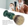 ANKROYU 2PCS Men Beard Foam Brush, Resin Handle Men Beard Foaming Brush, Lightweight Soft Hair Beard Foam Grooming Brush for Home Traveling view 2