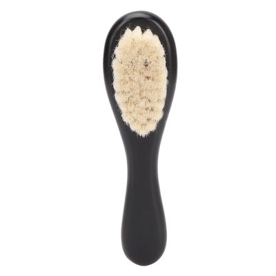 ANKROYU Men Beard Brush, Composite Wood Nylon Brush Hair Barber Beard Brush, Hair Cutting Beard Brush, Beard Grooming Brush, Neck Duster Beard Brush for Men