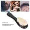 ANKROYU Men Beard Brush, Composite Wood Nylon Brush Hair Barber Beard Brush, Hair Cutting Beard Brush, Beard Grooming Brush, Neck Duster Beard Brush for Men view 2