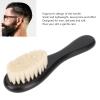 ANKROYU Men Beard Brush, Composite Wood Nylon Brush Hair Barber Beard Brush, Hair Cutting Beard Brush, Beard Grooming Brush, Neck Duster Beard Brush for Men view 3